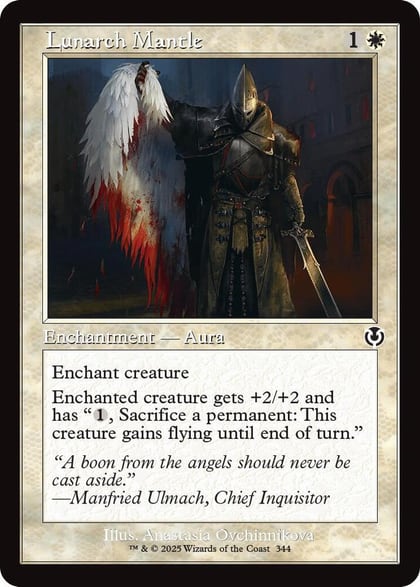 Lunarch Mantle (Retro Frame), Innistrad Remastered 344