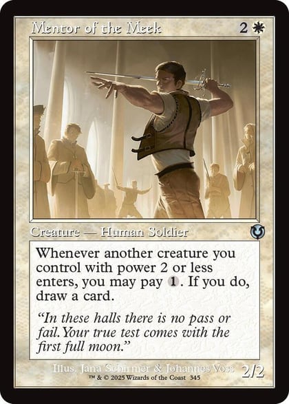 Mentor of the Meek (Retro Frame), Innistrad Remastered 345