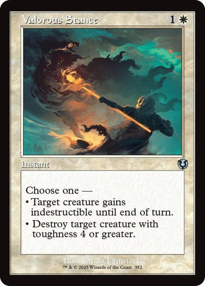 Valorous Stance (Retro Frame), Innistrad Remastered 352