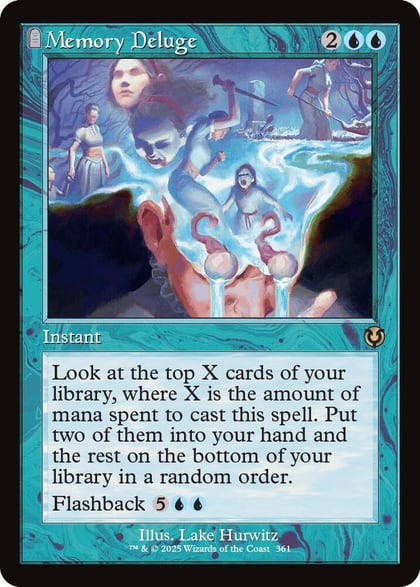Memory Deluge (Retro Frame), Innistrad Remastered 361