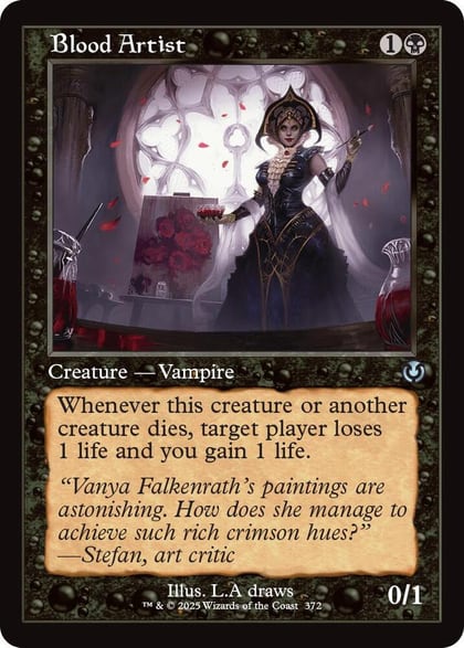 Blood Artist (Retro Frame), Innistrad Remastered 372
