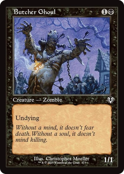 Butcher Ghoul (Retro Frame), Innistrad Remastered 373