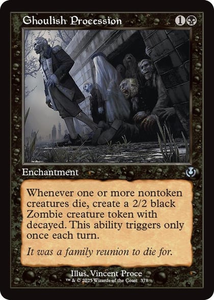 Ghoulish Procession (Retro Frame), Innistrad Remastered 378