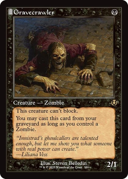 Gravecrawler (Retro Frame), Innistrad Remastered 380