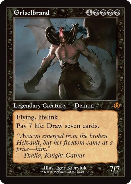 Griselbrand (Retro Frame), Innistrad Remastered 381