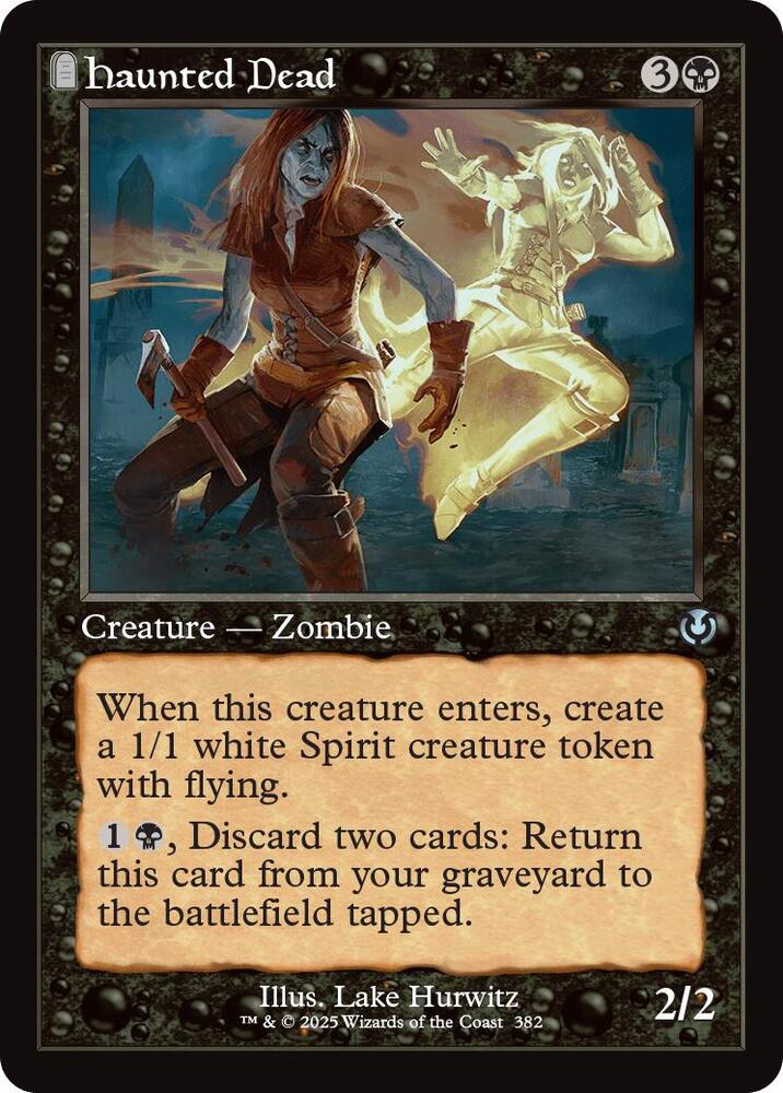 Haunted Dead (Retro Frame), Innistrad Remastered 382