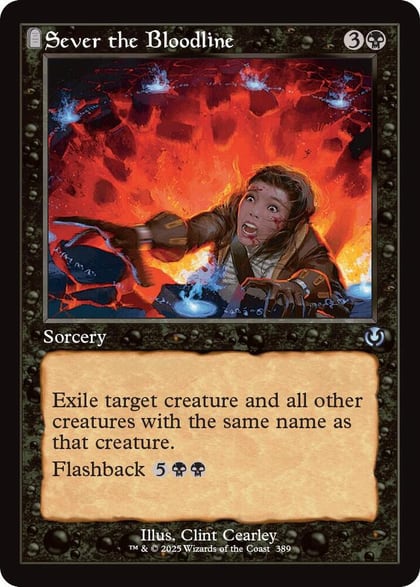 Sever the Bloodline (Retro Frame), Innistrad Remastered 389