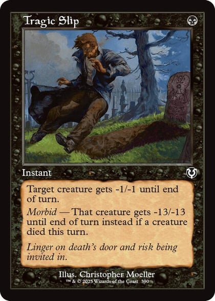 Tragic Slip (Retro Frame), Innistrad Remastered 390