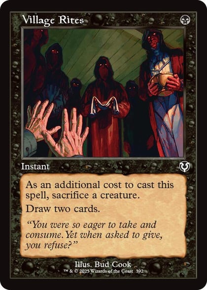 Village Rites (Retro Frame), Innistrad Remastered 392