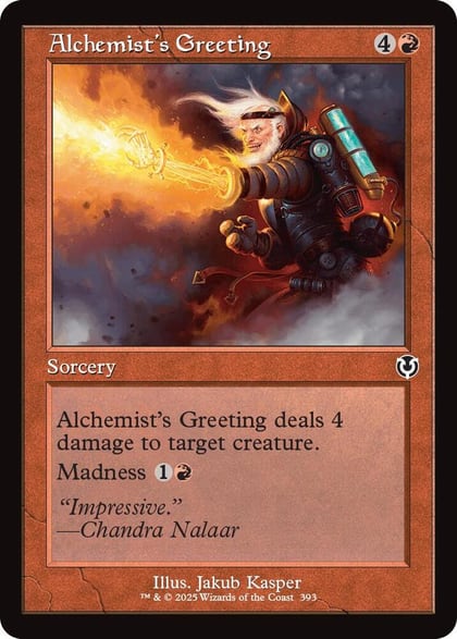 Alchemist's Greeting (Retro Frame), Innistrad Remastered 393