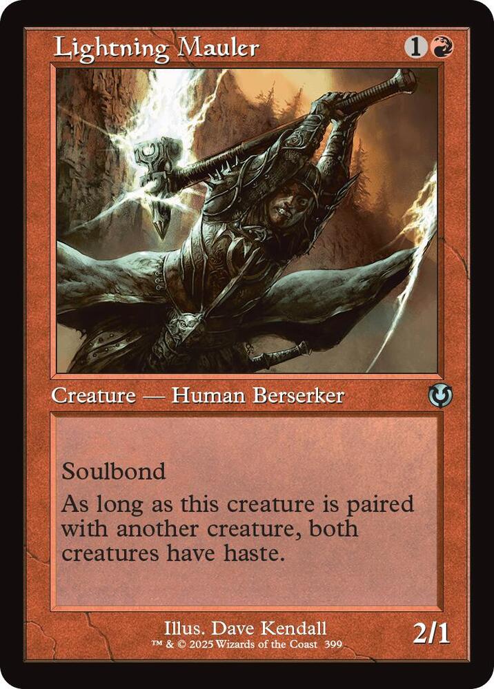 Lightning Mauler (Retro Frame), Innistrad Remastered 399