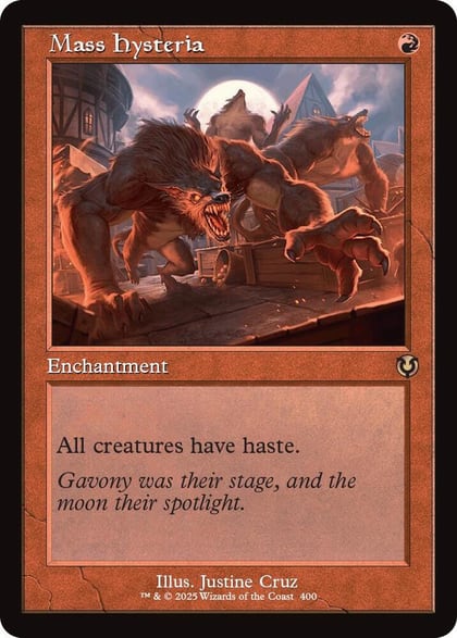 Mass Hysteria (Retro Frame), Innistrad Remastered 400