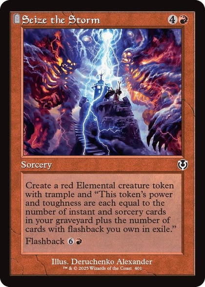 Seize the Storm (Retro Frame), Innistrad Remastered 401
