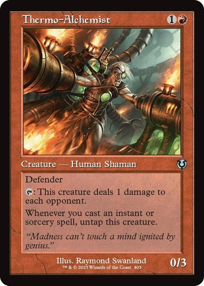 Thermo-Alchemist (Retro Frame), Innistrad Remastered 403