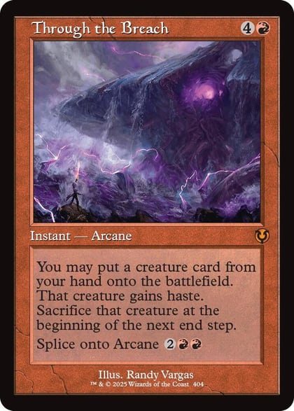 Through the Breach (Retro Frame), Innistrad Remastered 404