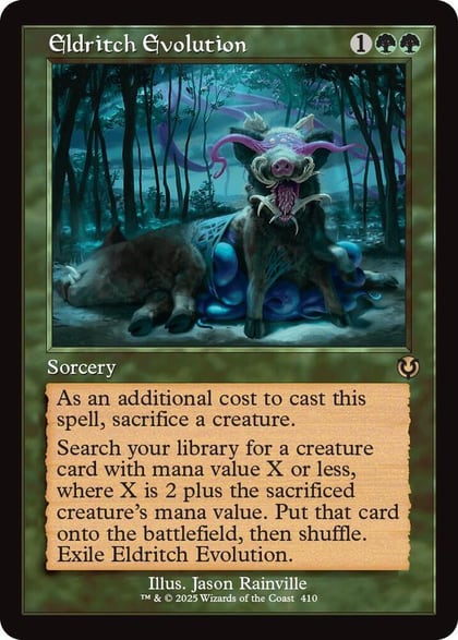 Eldritch Evolution (Retro Frame), Innistrad Remastered 410