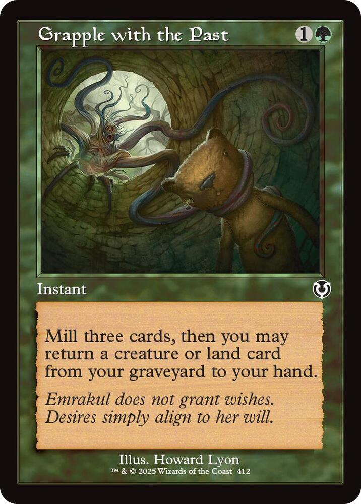 Grapple with the Past (Retro Frame), Innistrad Remastered 412