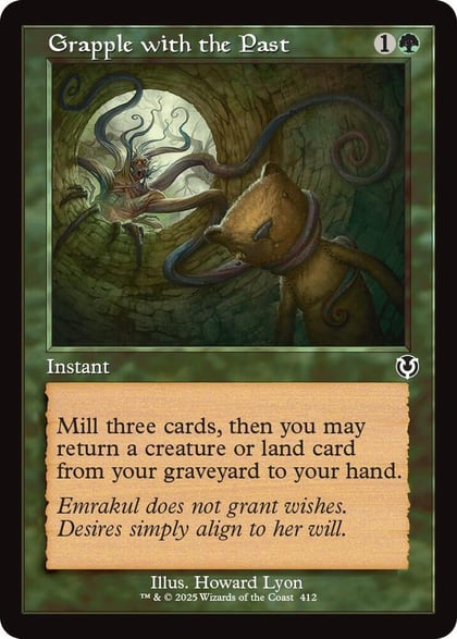 Grapple with the Past (Retro Frame), Innistrad Remastered 412