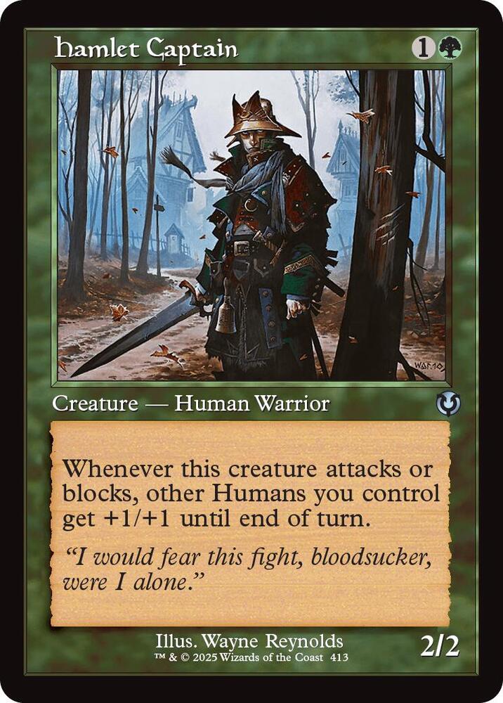 Hamlet Captain (Retro Frame), Innistrad Remastered 413