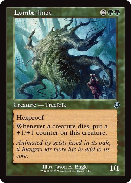Lumberknot (Retro Frame), Innistrad Remastered 414