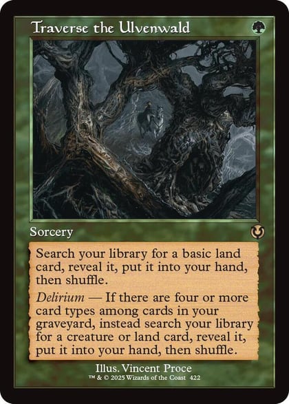 Traverse the Ulvenwald (Retro Frame), Innistrad Remastered 422