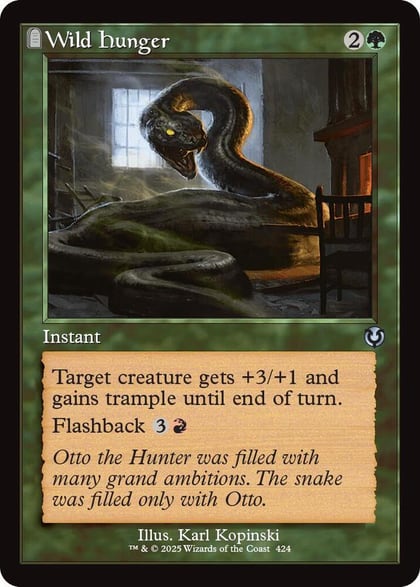 Wild Hunger (Retro Frame), Innistrad Remastered 424