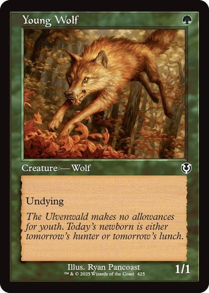 Young Wolf (Retro Frame), Innistrad Remastered 425