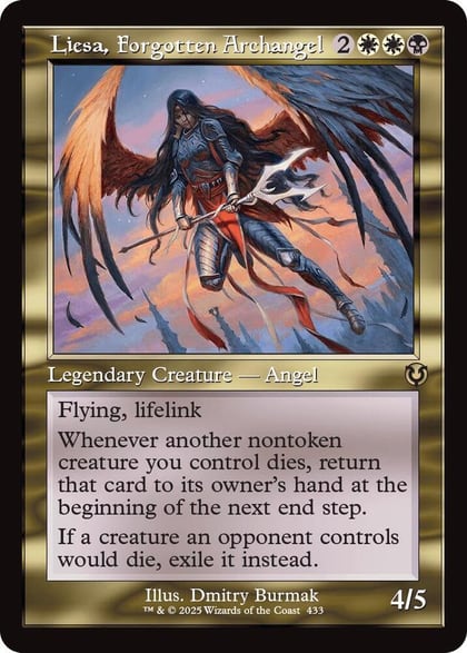 Liesa, Forgotten Archangel (Retro Frame), Innistrad Remastered 433