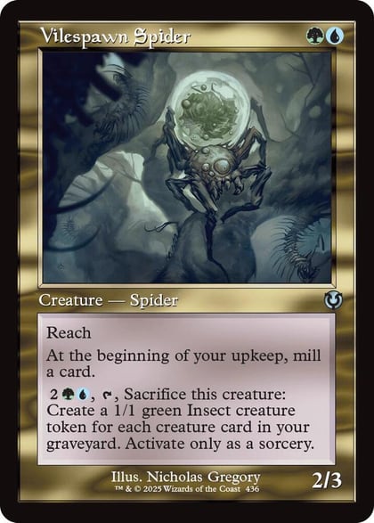 Vilespawn Spider (Retro Frame), Innistrad Remastered 436