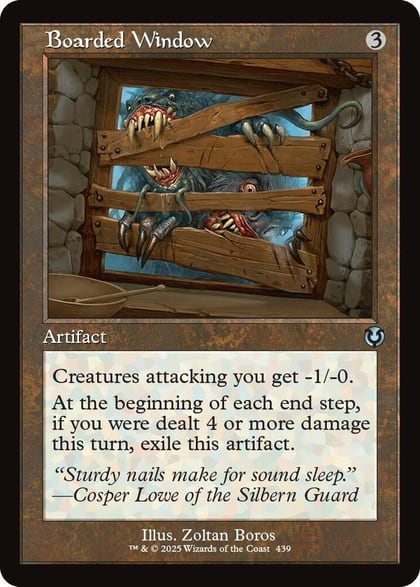 Boarded Window (Retro Frame), Innistrad Remastered 439