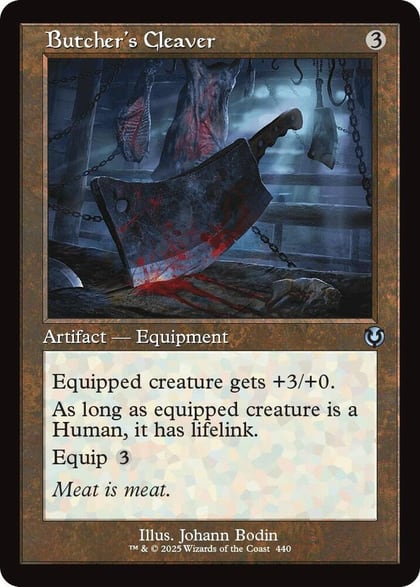 Butcher's Cleaver (Retro Frame), Innistrad Remastered 440