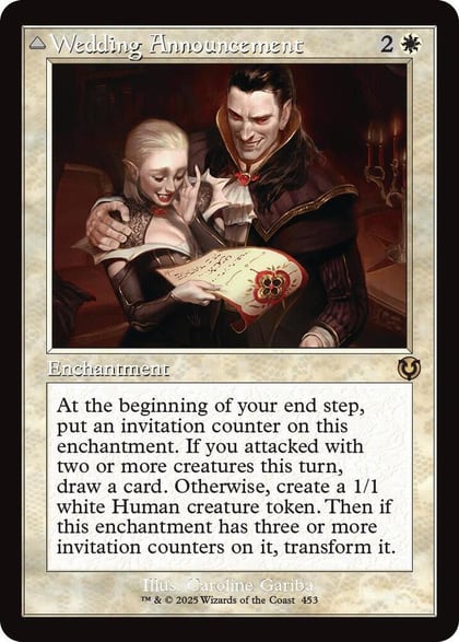 Wedding Announcement (Retro Frame), Innistrad Remastered 453