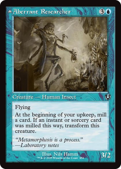 Aberrant Researcher (Retro Frame), Innistrad Remastered 454