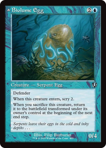 Biolume Egg (Retro Frame), Innistrad Remastered 455