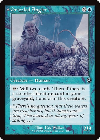 Grizzled Angler (Retro Frame), Innistrad Remastered 458