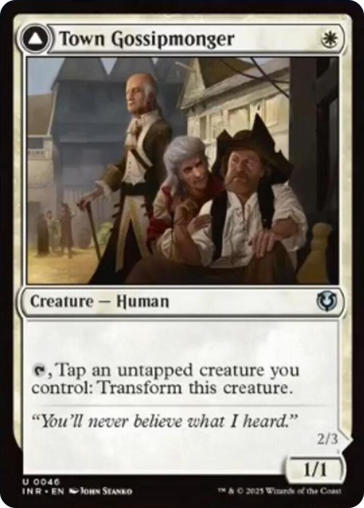 Town Gossipmonger, Innistrad Remastered 46