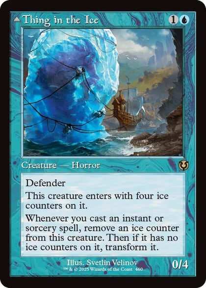 Thing in the Ice (Retro Frame), Innistrad Remastered 460