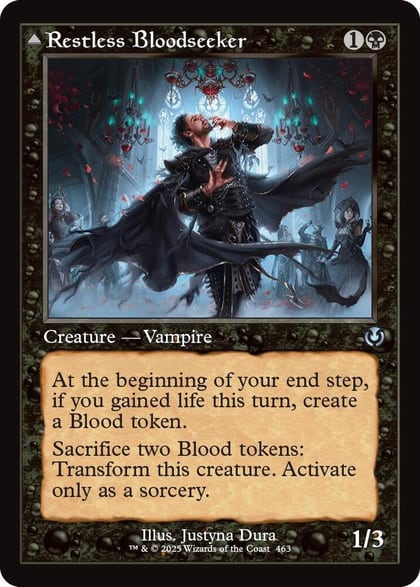 Restless Bloodseeker (Retro Frame), Innistrad Remastered 463