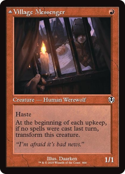 Village Messenger (Retro Frame), Innistrad Remastered 466