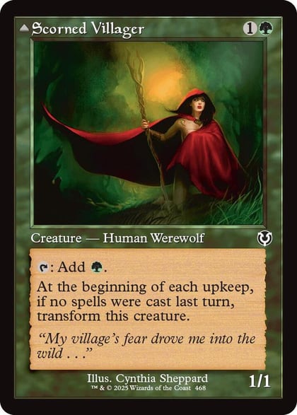 Scorned Villager (Retro Frame), Innistrad Remastered 468