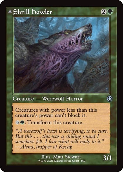 Shrill Howler (Retro Frame), Innistrad Remastered 469