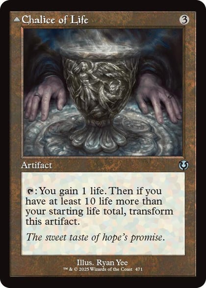 Chalice of Life (Retro Frame), Innistrad Remastered 471