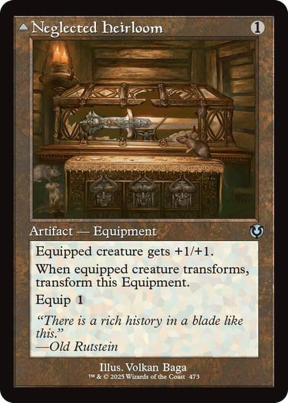Neglected Heirloom (Retro Frame), Innistrad Remastered 473