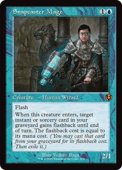 Snapcaster Mage (Retro Frame), Innistrad Remastered 478