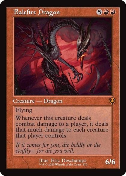 Balefire Dragon (Retro Frame), Innistrad Remastered 479