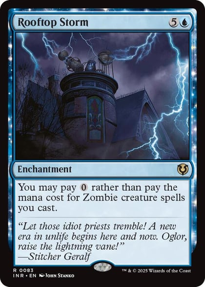 Rooftop Storm, Innistrad Remastered 83