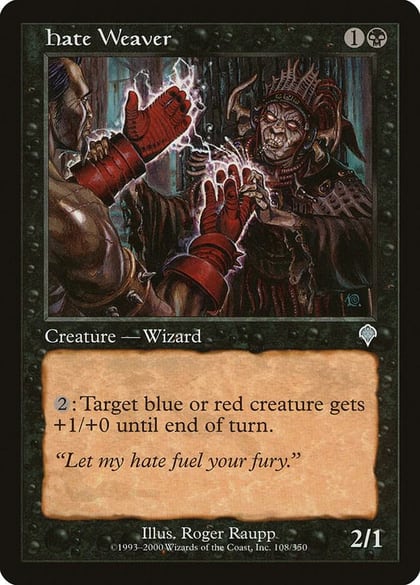 Hate Weaver, Invasion 108
