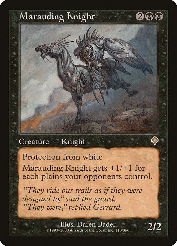 Marauding Knight, Invasion 110