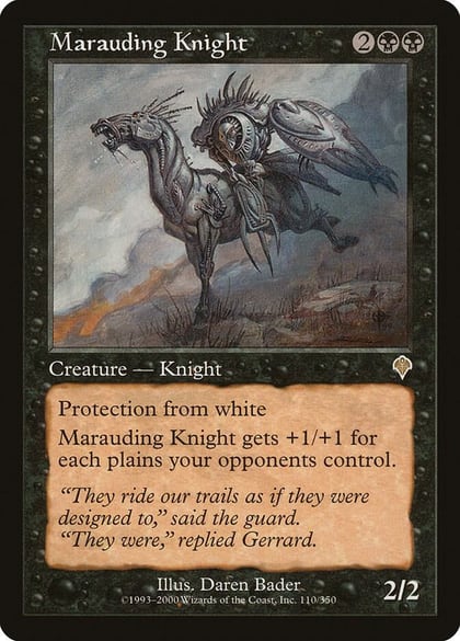 Marauding Knight, Invasion 110