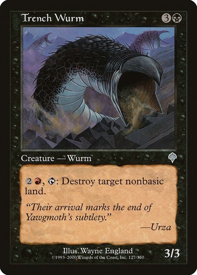Trench Wurm, Invasion 127